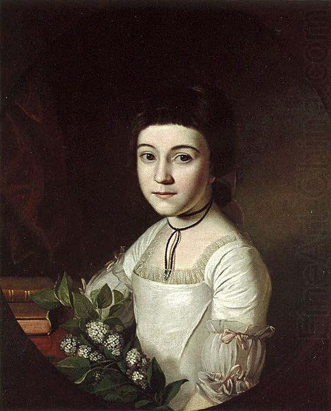 Charles Willson Peale Portrait of Henrietta Maria Bordley at age 10, china oil painting image